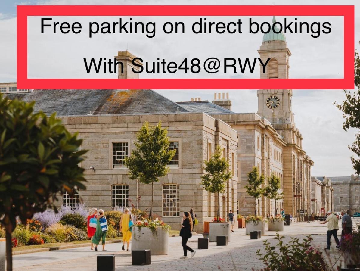 Rwy Suite48 Luxury Suite With Optional Parking Plymouth Exterior foto